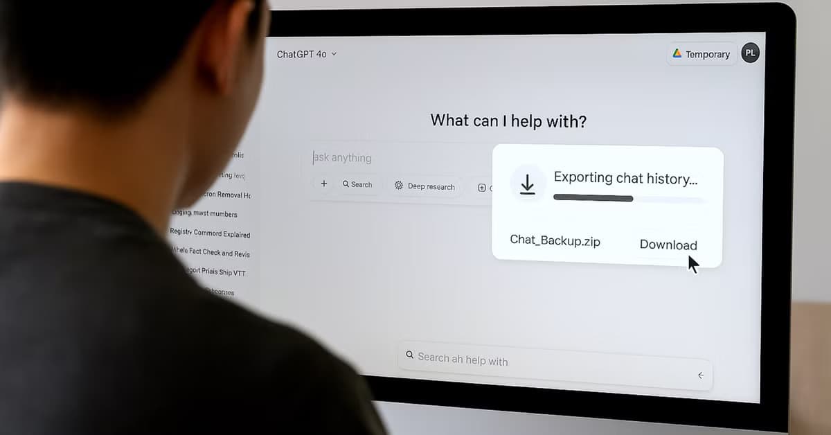 Sync & Backup Your Chats and Articles Across Devices