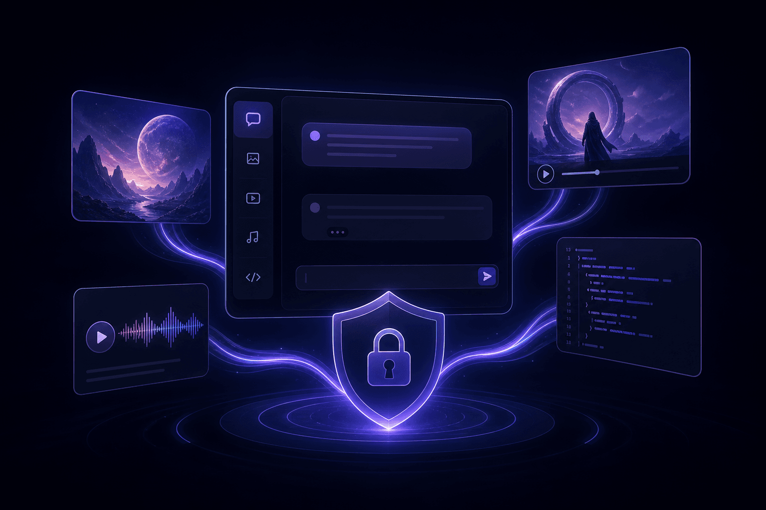 How Deepshi Works: One Private, Uncensored Interface for Chat, Image, Video, Music, and Code